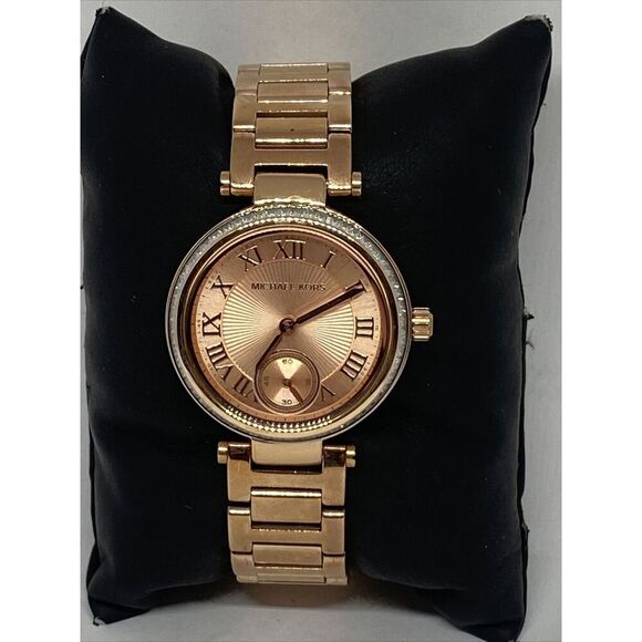 Michael Kors MK5971 Women's Stainless Steel Analog Dial Quartz Wrist Watch JK363 - Picture 3 of 12